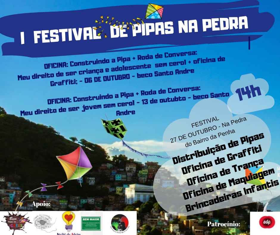 Festival de Pipas debate Direitos das Crianças e Adolescentes do Território do Bem